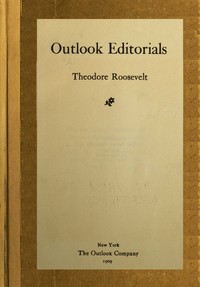 Cover of Outlook editorials