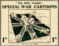 Cover of "The Daily Graphic" special war cartoons, no. 1