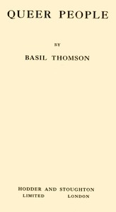 Cover of Queer people