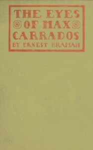 Cover of The eyes of Max Carrados