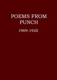 Cover of Poems from Punch, 1909-1920