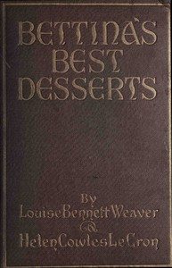 Cover of Bettina's best desserts