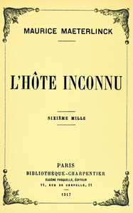 Cover of L'hôte inconnu