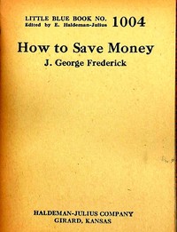 Cover of How to save money