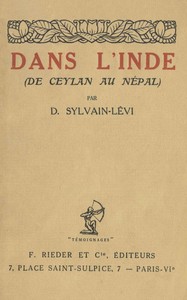 Cover of Dans l'Inde (de Ceylan au Népal)