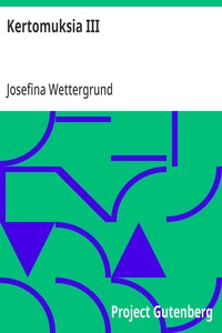 Cover of Kertomuksia III