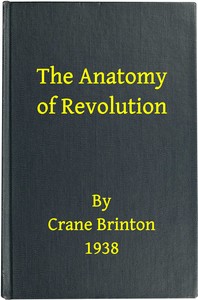 Cover of The anatomy of revolution