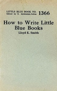 Cover of How to write Little Blue Books
