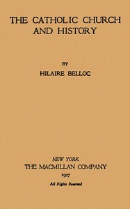 Cover of The Catholic Church and history