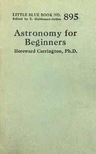 Cover of Astronomy for beginners