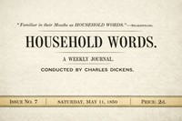 Cover of Household words, No. 7, May 11, 1850 : $b A weekly journal