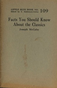 Cover of Facts you should know about the classics