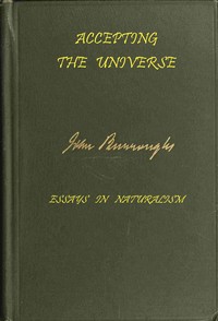 Cover of Accepting the universe : $b Essays in naturalism
