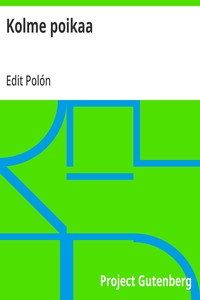 Cover of Kolme poikaa