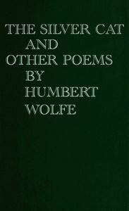 Cover of The silver cat, and other poems