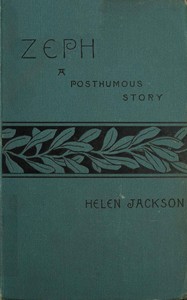 Cover of Zeph : $b A posthumous story