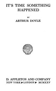 Cover of It's time something happened