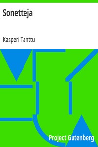 Cover of Sonetteja
