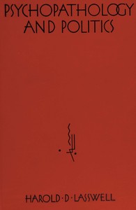 Cover of Psychopathology and politics