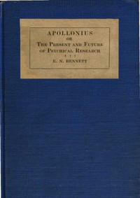 Cover of Apollonius : $b or, The present and future of psychical research