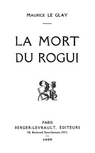 Cover of La mort du Rogui