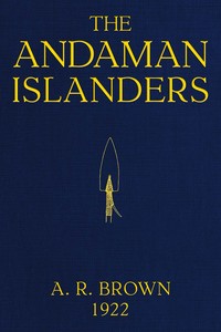 Cover of The Andaman Islanders : $b A study in social anthropology