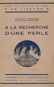 Cover of A la recherche d'une perle