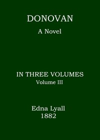 Cover of Donovan, Volume 3 (of 3) : $b A novel