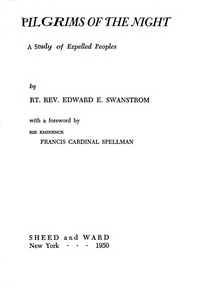 Cover of Pilgrims of the night : $b A study of expelled peoples
