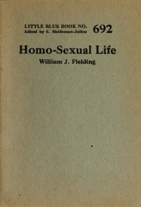 Cover of Homo-sexual life