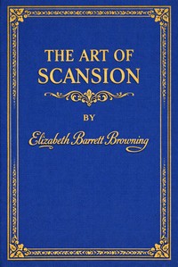 Cover of The art of scansion