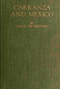Cover of Carranza and Mexico