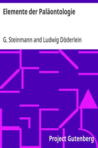 Cover of Elemente der Paläontologie