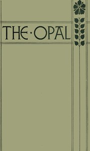Cover of The opal : $b a novel