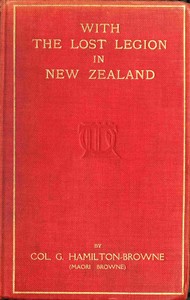 Cover of With the Lost Legion in New Zealand