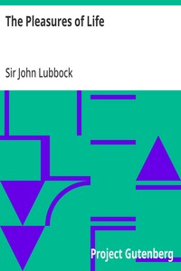 Cover of The Pleasures of Life