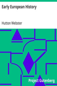 Cover of Early European History