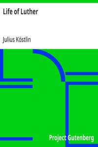 Cover of Life of Luther