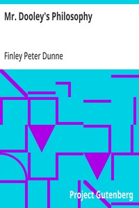 Cover of Mr. Dooley's Philosophy