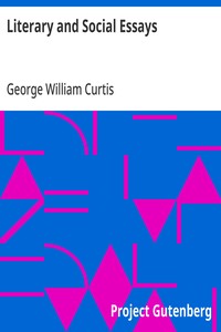 Cover of Literary and Social Essays