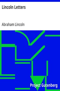 Cover of Lincoln Letters