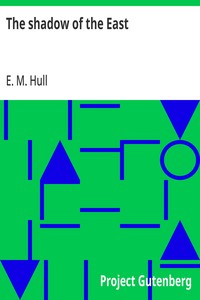 Cover of The shadow of the East
