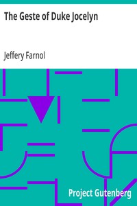 Cover of The Geste of Duke Jocelyn