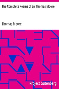 Cover of The Complete Poems of Sir Thomas Moore Collected by Himself with Explanatory Notes