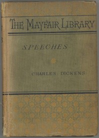 Cover of Speeches: Literary and Social