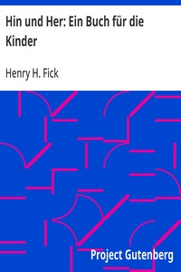 Cover of Hin und Her: Ein Buch für die Kinder