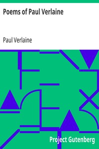 Cover of Poems of Paul Verlaine