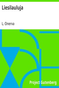 Cover of Liesilauluja