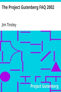 Cover of The Project Gutenberg FAQ 2002