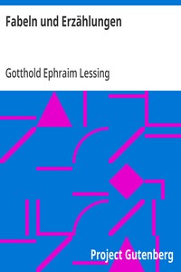Cover of Fabeln und Erzählungen